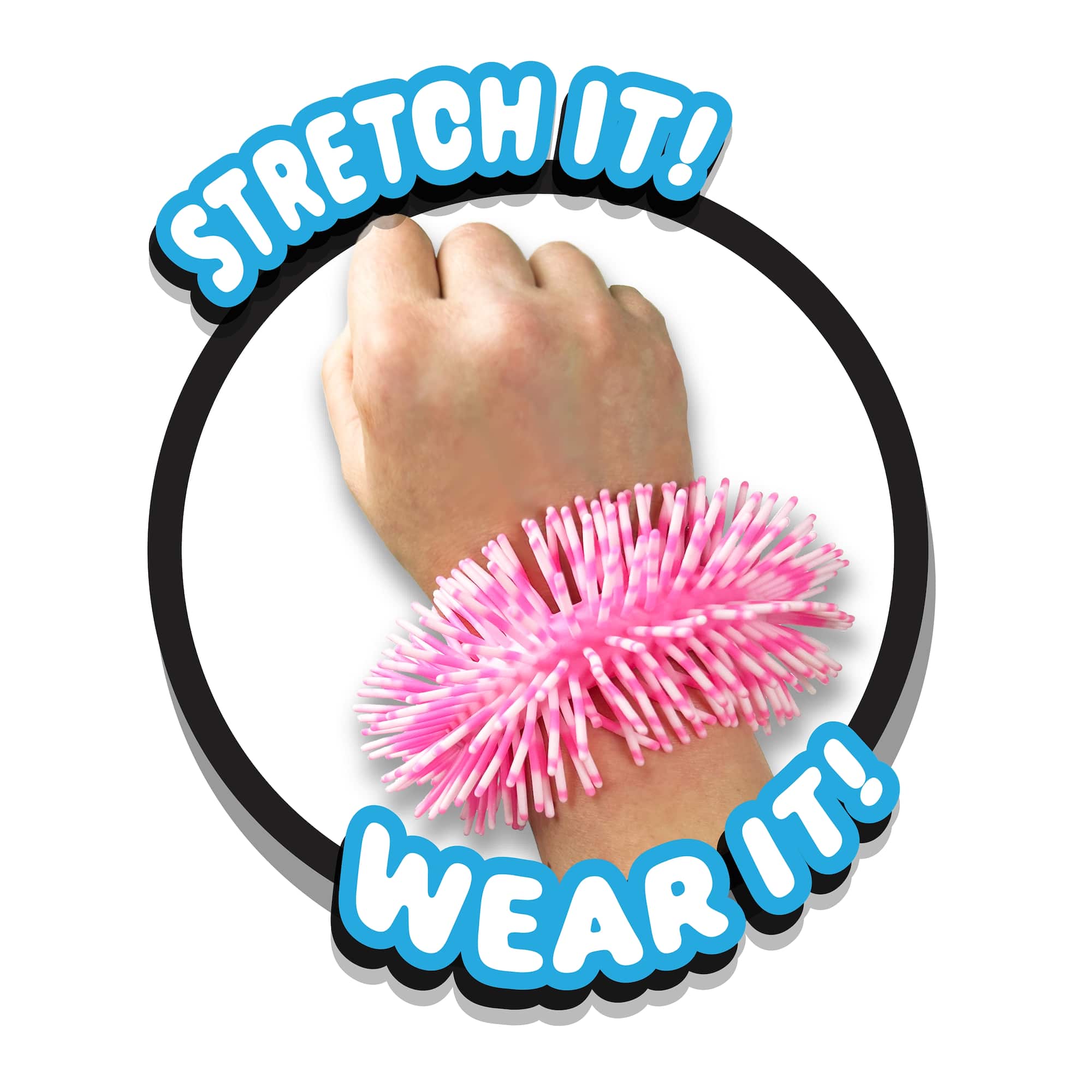 Assorted Ja-Ru® Irre-Squishtible!™ Pom Pom Bracelet